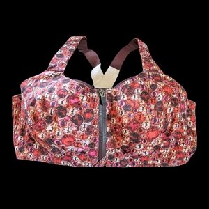 Victoria's Secret Red and Pink Sports Bra